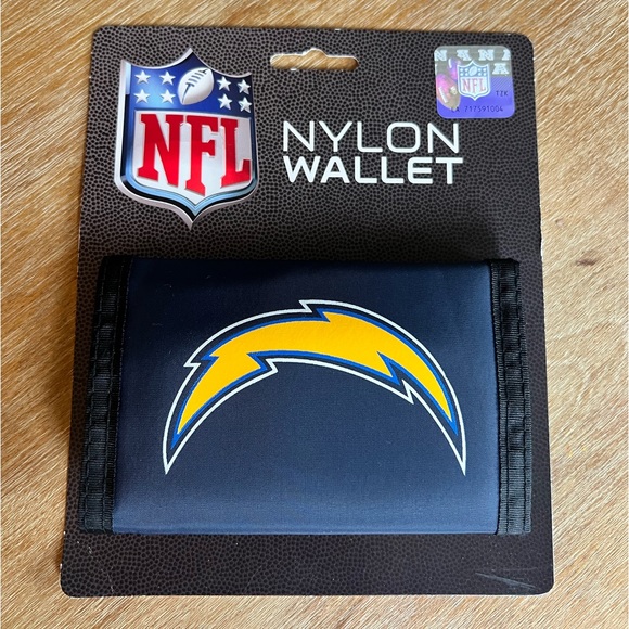 NFL Bags Nwt Nfl Los Angeles Chargers Nylon Wallet Poshmark
